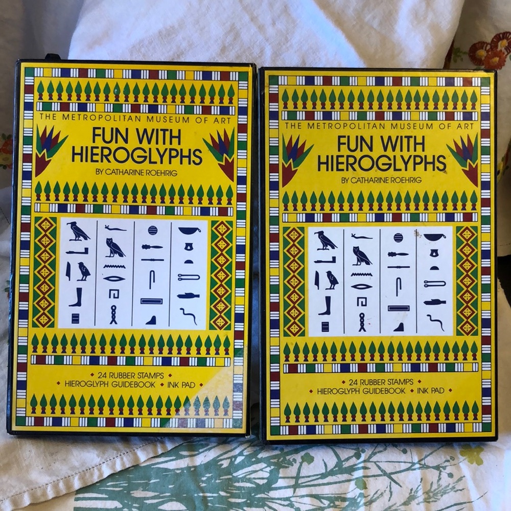 Fun with Hieroglyphs stamp set